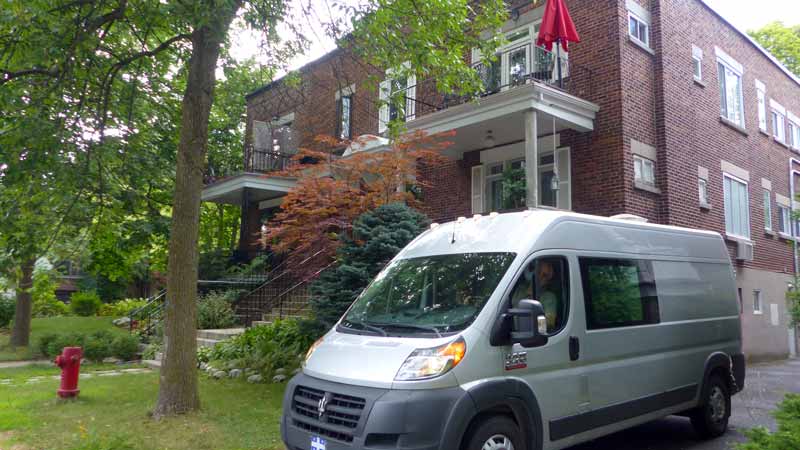 ProMaster au départ pour la Baie James