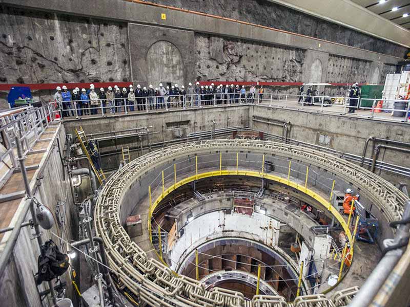 Centrale LG2 : changement de turbine