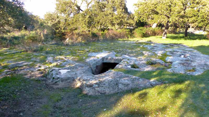Pranu-Mutteddu : Domus de Janas souterraine