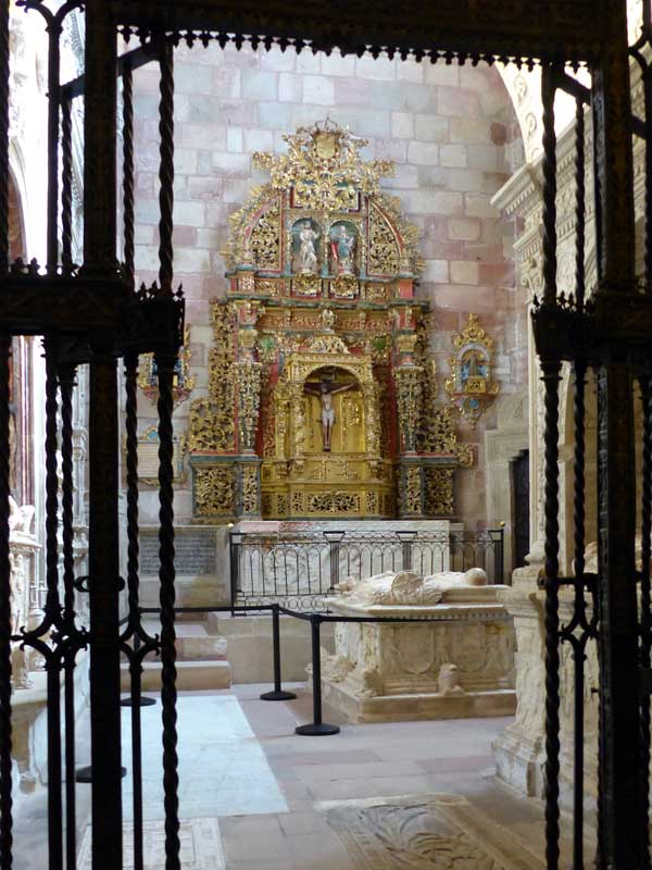 Siguenza-cathedrale-entree-de-la-capilla-de-Doncel