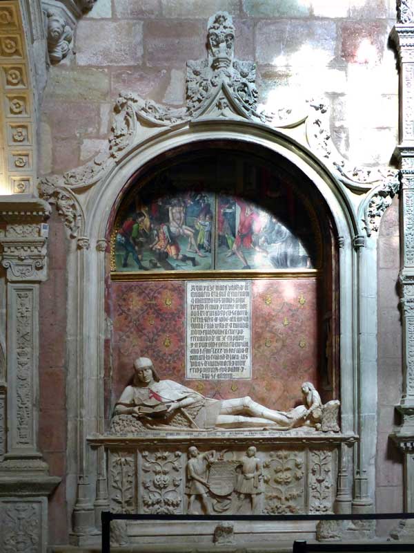 Tombeau dans la capilla-de Doncel