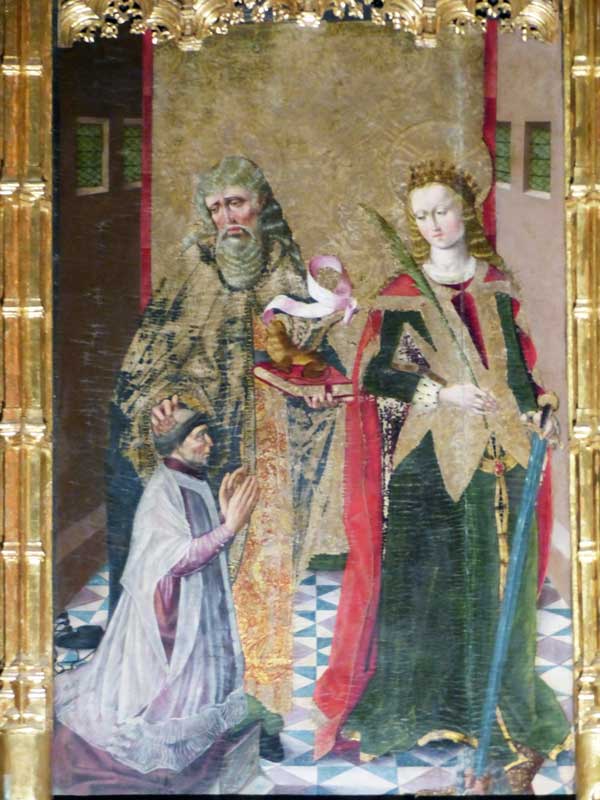 Siguenza : chapelle de San Marcos et Santa
                  Catalina de Alejandría