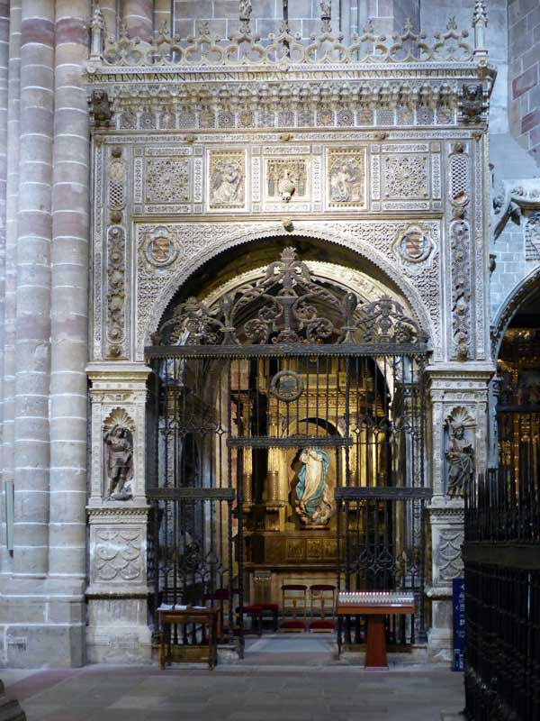 Cathedrale de Siguenza : chapelle de
                  l'Annonciation