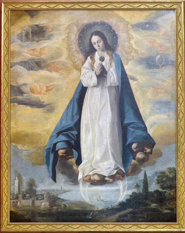 Immaculada-Nina-par-Francisco-de-Zurbaran-ca-1635