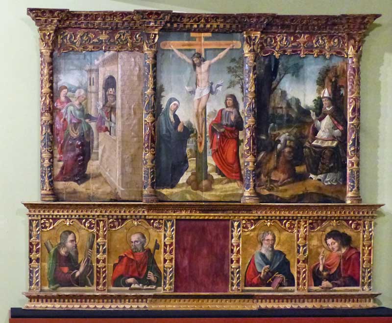 Retable-de-Saint-Blaise-Saint-Paul-et-Saint-Jean-par-Atelier-de-Juan-Soreda-1530-1540.