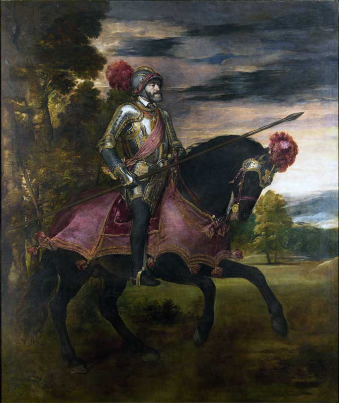 Carlos V en Mühlberg, par Le Titien (1547)