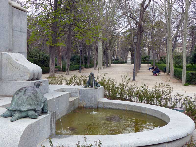 Parc du Retiro : Fuente de los Galapagos