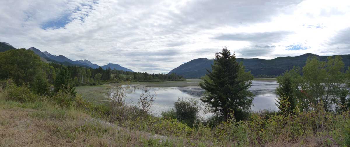 Au bord de la Columbia River