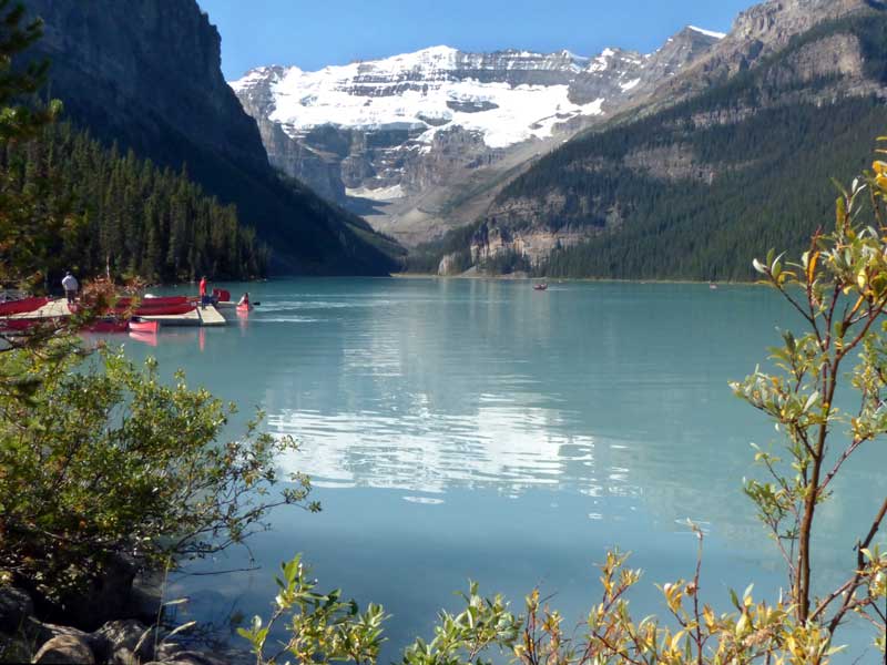 Lake Louise : La carte postale
