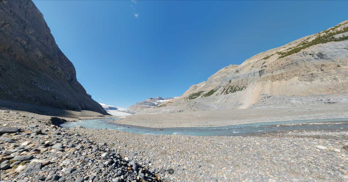 Parker Ridge : naissance de la Saskatchewan River
            (Google)