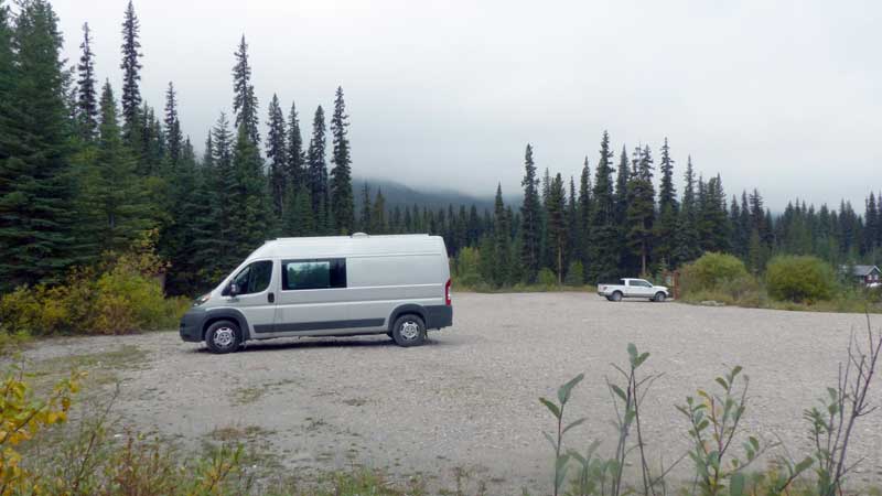 Poboktan Creek : bivouac... et panne !