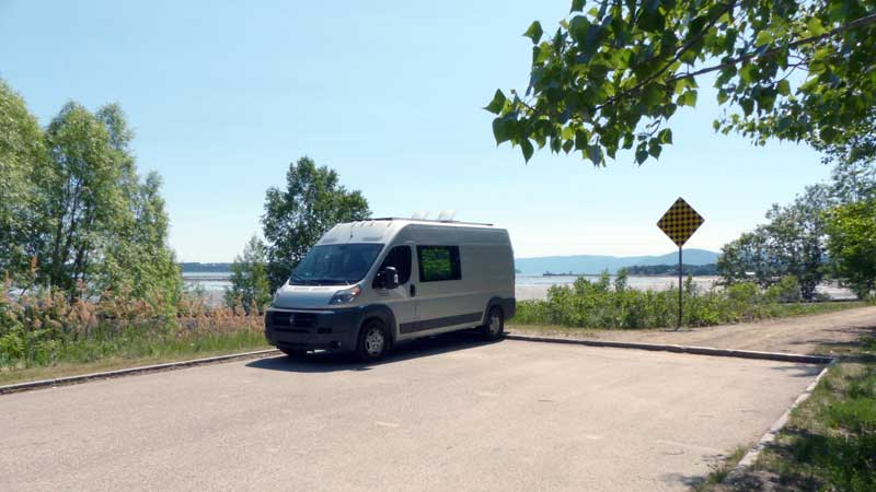 Mon bivouac à St-Joseph-de-la-Rive
