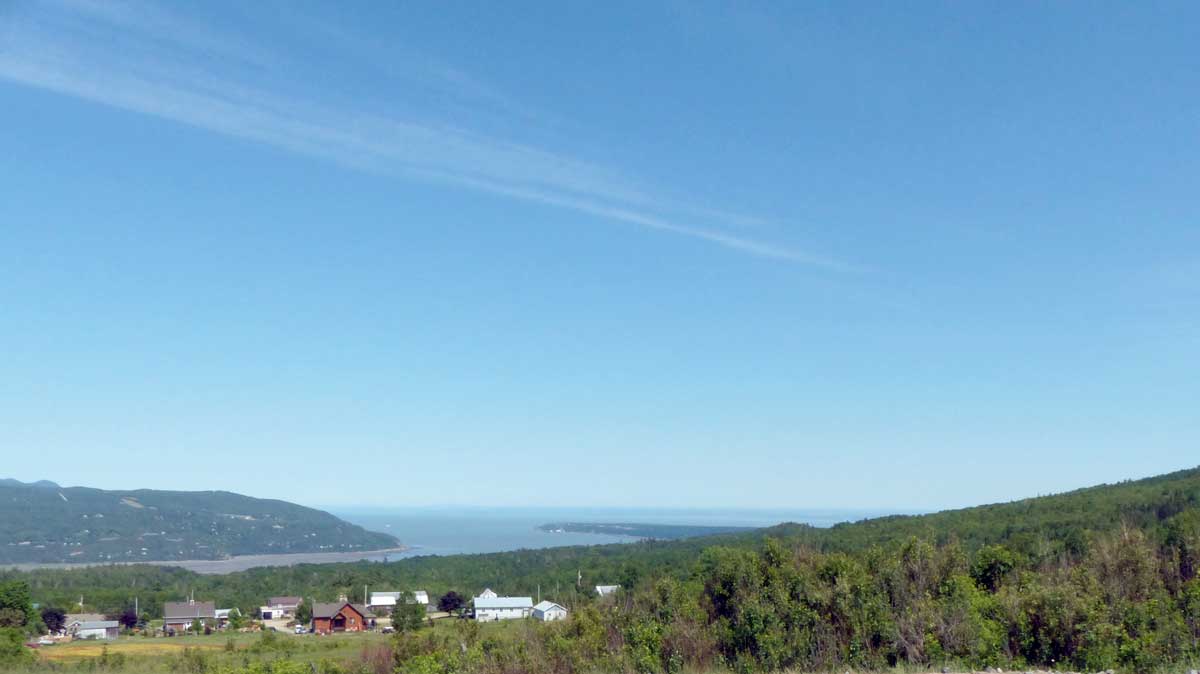 Baie-St-Paul depuis la Rte 138