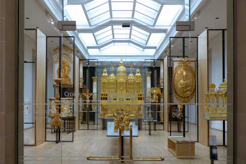 MNBAQ, Pavillon Gérard-Morisset :
                              salle d'Art religieux ancien