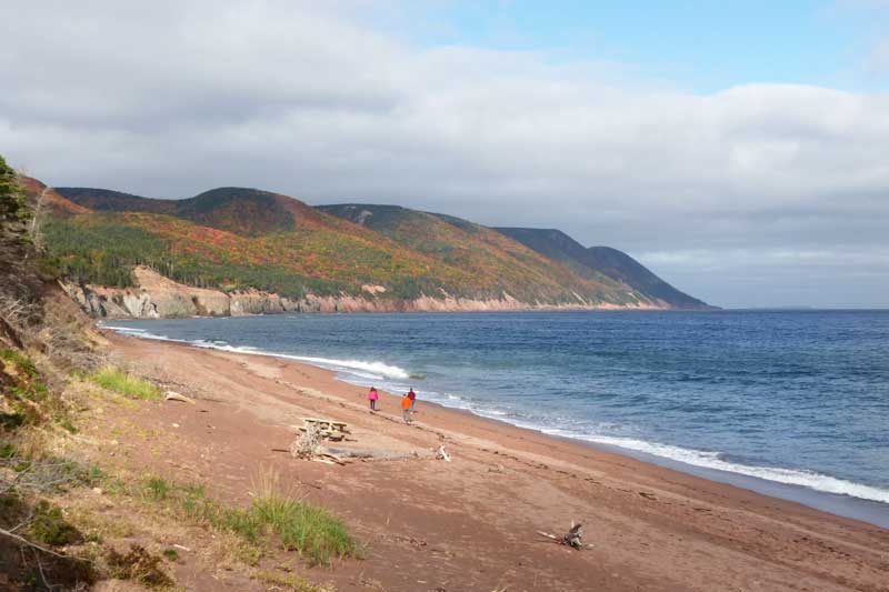 Cabot Landing : la plage du débarquement