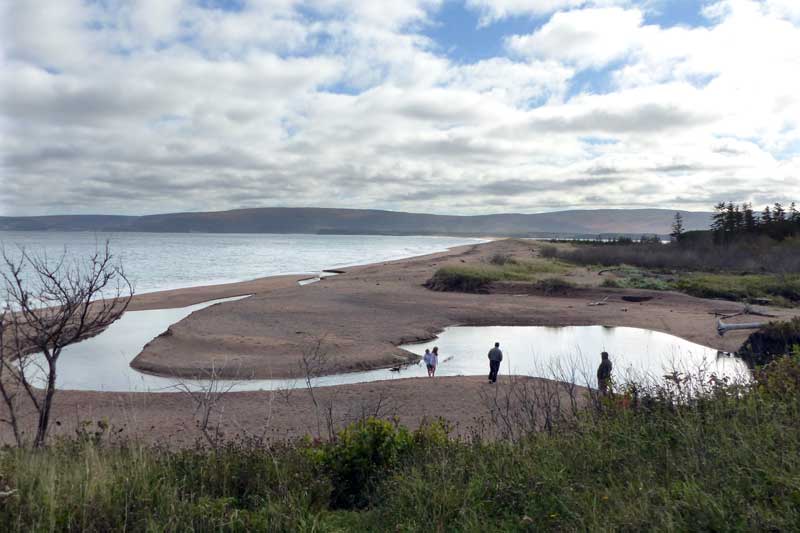 Cabot
              Landing : l'aiguade où Cabot aurait fait le plein d'eau
              douce