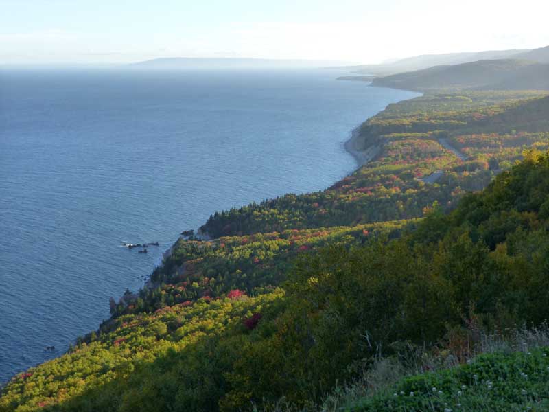 Mont
              Smokey : panorama vers le sud