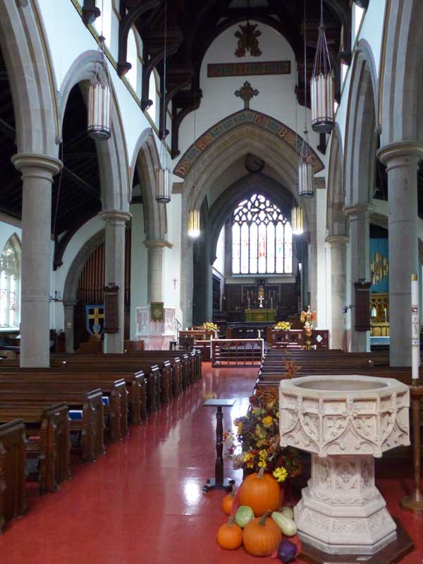 Nef de la cathedrale Christ Church