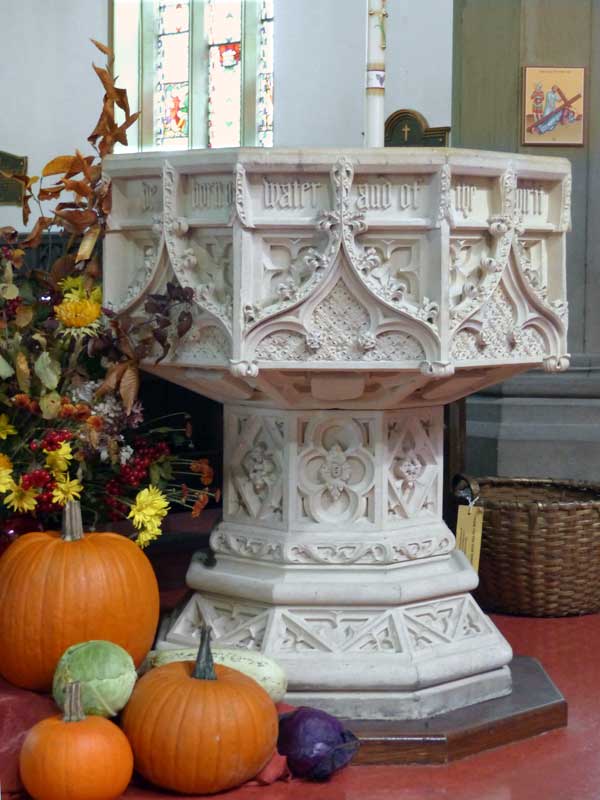 Fonts baptismaux de la cathédrale Christ Church