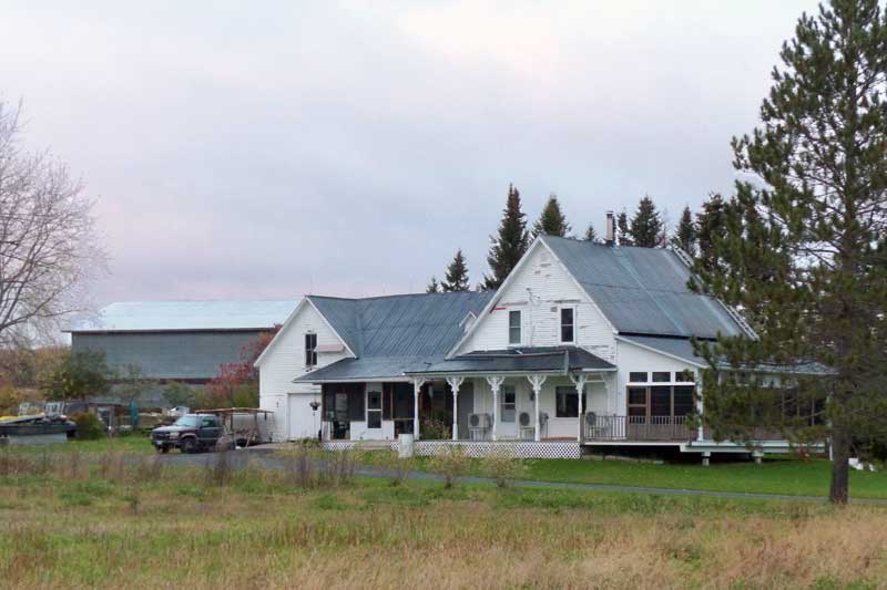 Près d'Hartland, maison de colon loyaliste