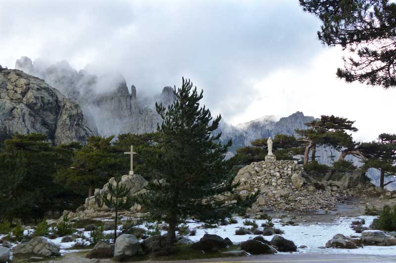Dans le Col de Bavella