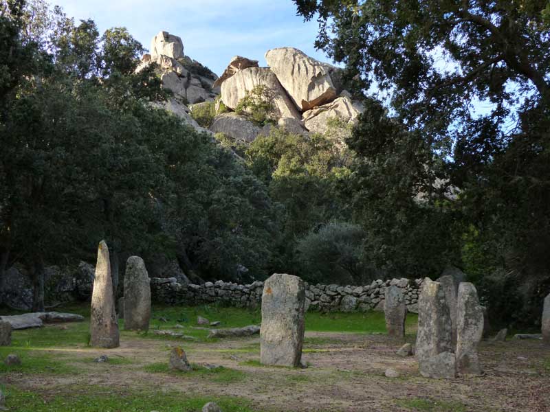 Alignement de Rinaghju : cercle de menhirs