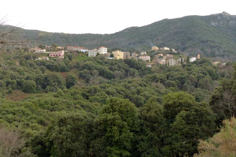 Calcatoggio dans la Cinarca