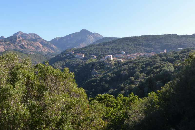 Piana depuis la route de Ficaghjola