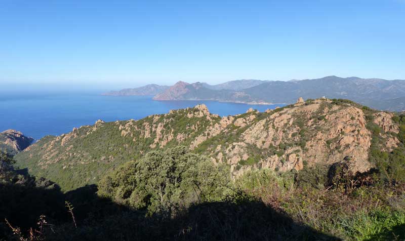 Vers
                  les Calanche