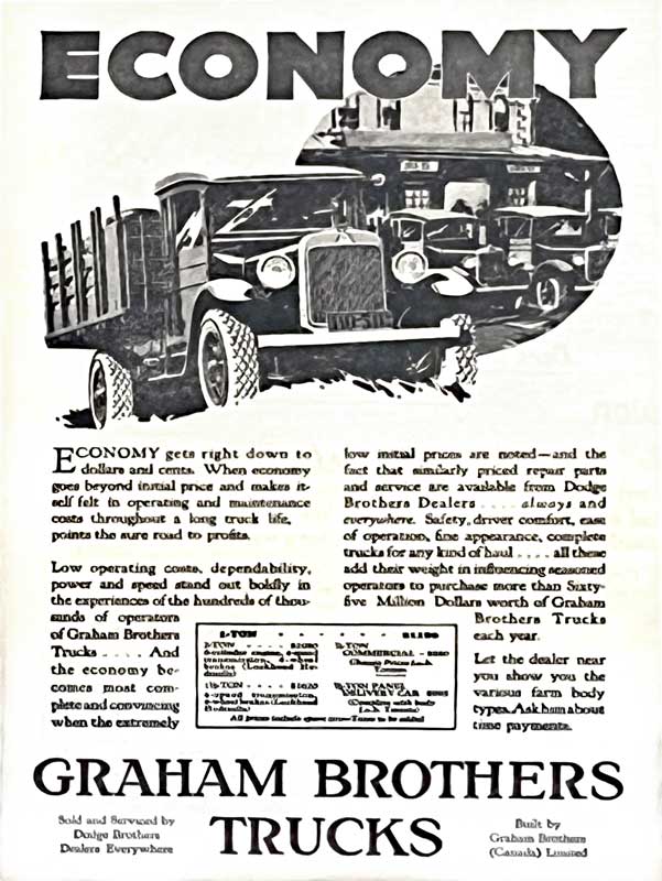 Graham-Brothers-Truck-1926 prospectus