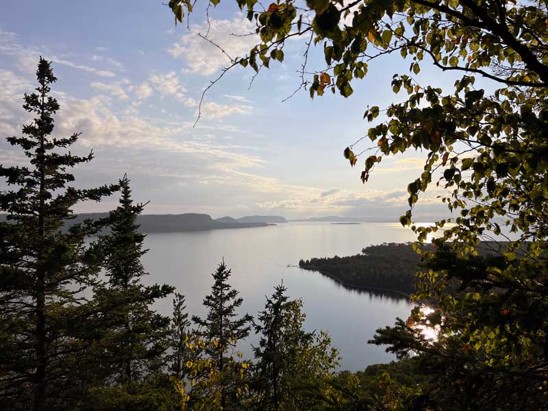 Belvedere sur Kama Bay