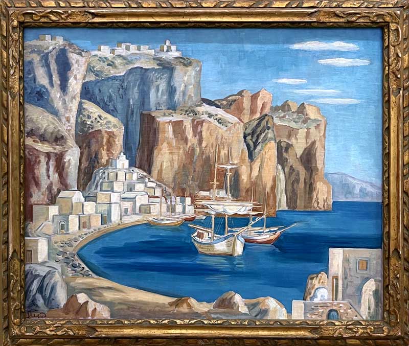 Côte homérique, par Yerassimos Steris
                    (1898-1987)