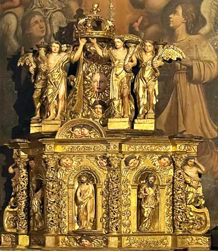Tabernacle de la chapelle-du-St-Sacrement