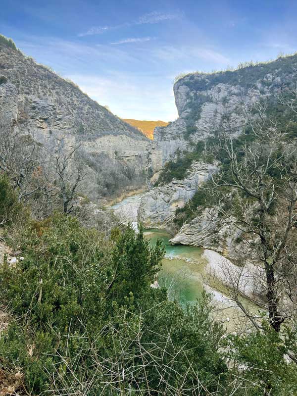 Gorges
                  de la Méouge