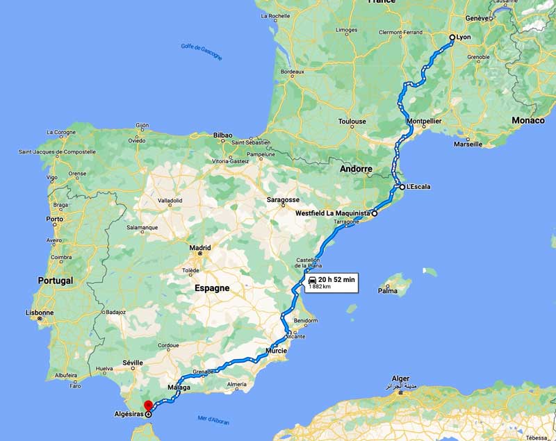 de Lyon à Algeciras-1882-km-20h52.