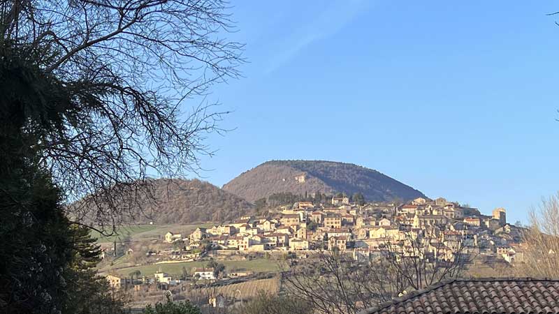 Aguessac depuis la vallée