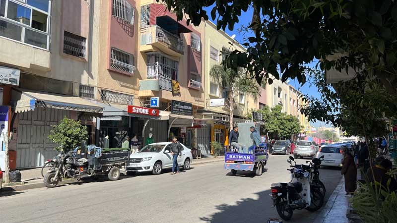 Fes : les boutiques de l'avenue Al-Karama