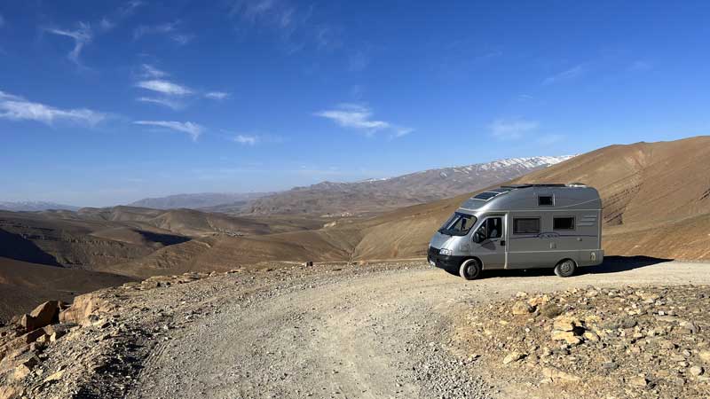 Exsis sur la piste R704 à 2 343m