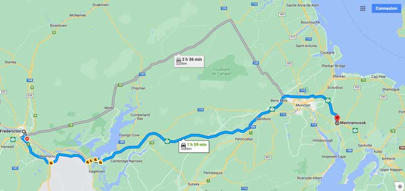 de-Fredericton-a-Memramcook