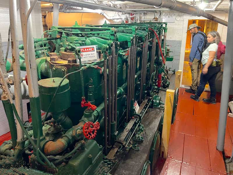 Salle des machines du Thersa O'Connor
