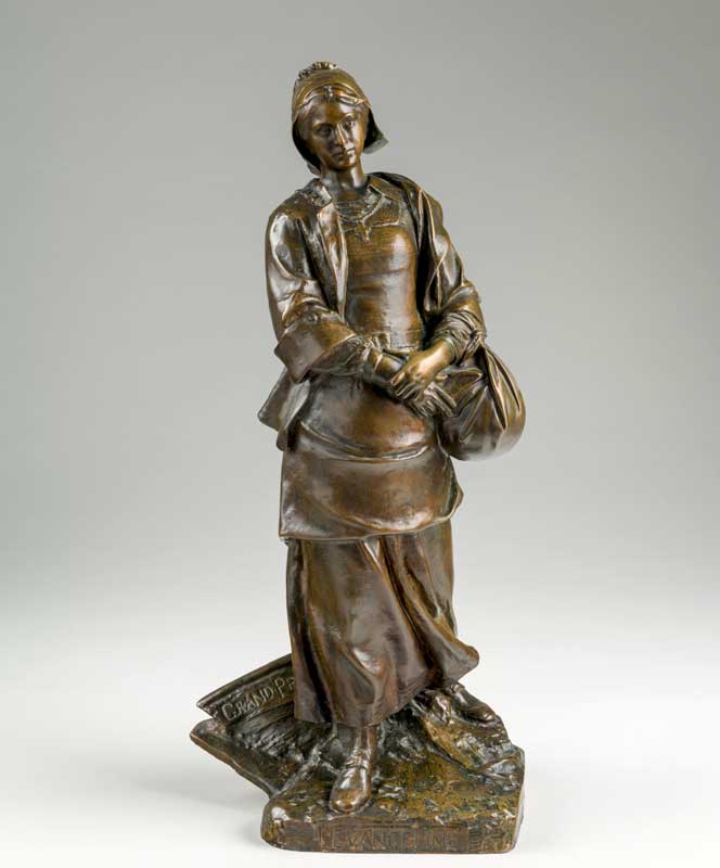 Evangeline,-par Louis-Philippe-Hébert
                  (vers-1910)
