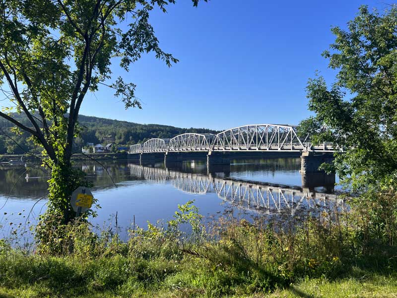 Perth-Andover le pont au matin