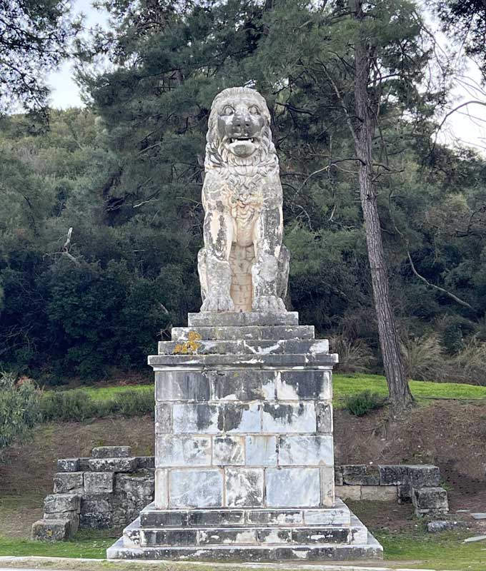 Le Lion
                    d'Amphipolis