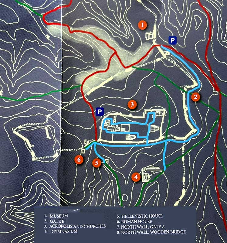 Amphipolis carte de ma balade