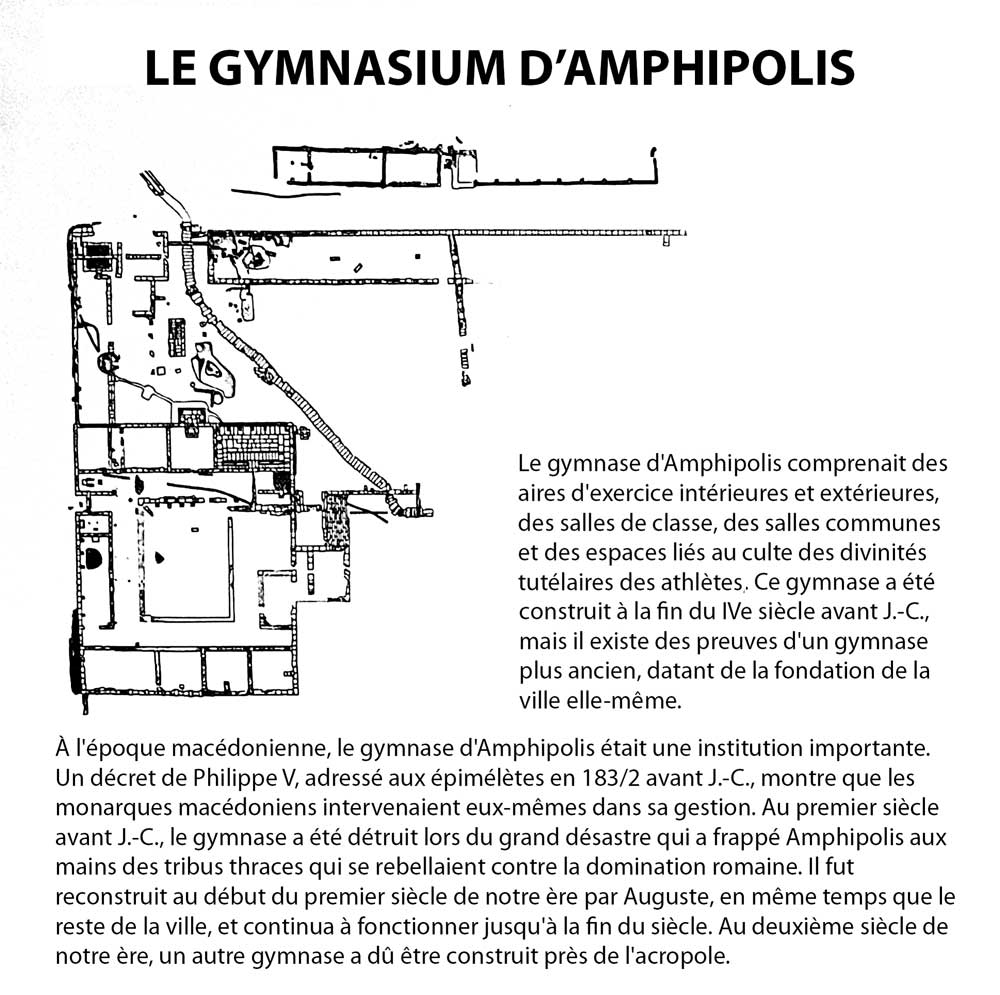 LE GYMNASIUM D'AMPHIPOLIS
