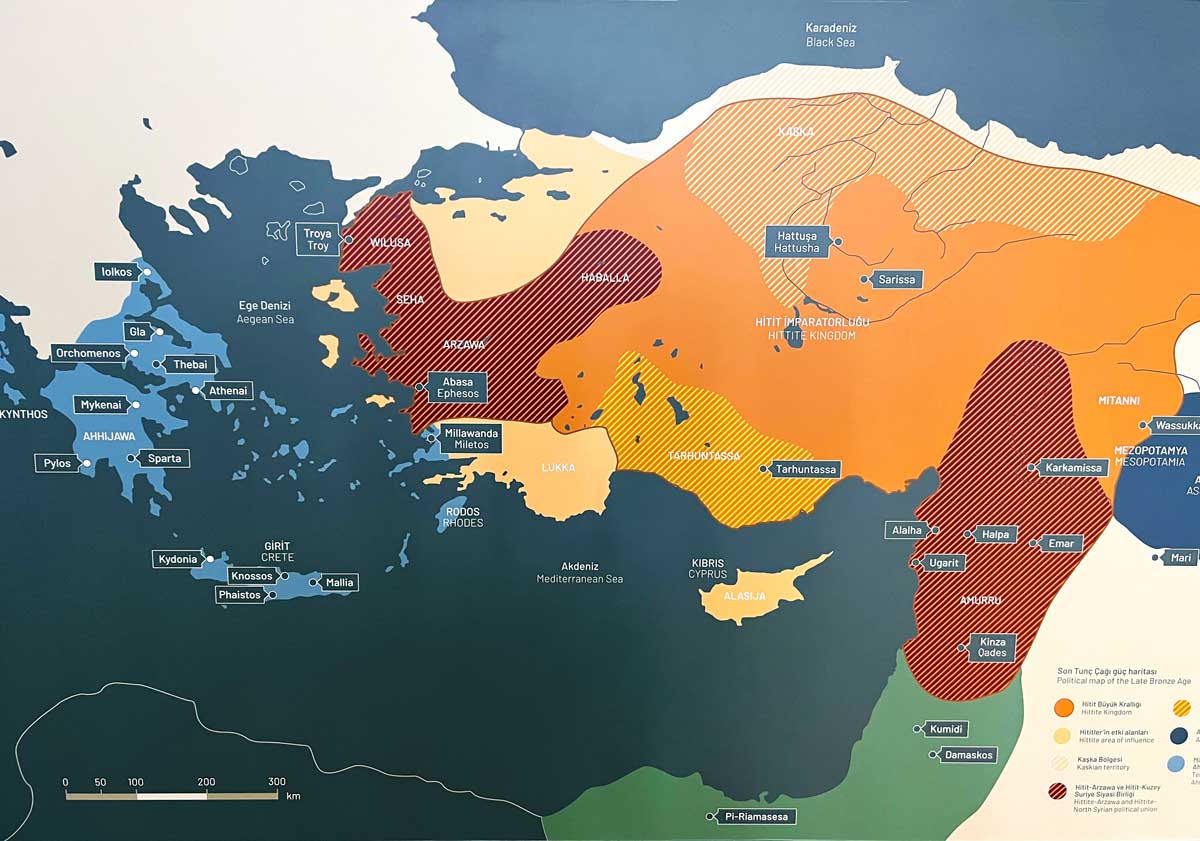 carte-politique.de la Méditerranée orientale