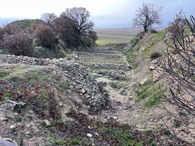 La tranchee-de-Schliemann-vers-le-sud.
