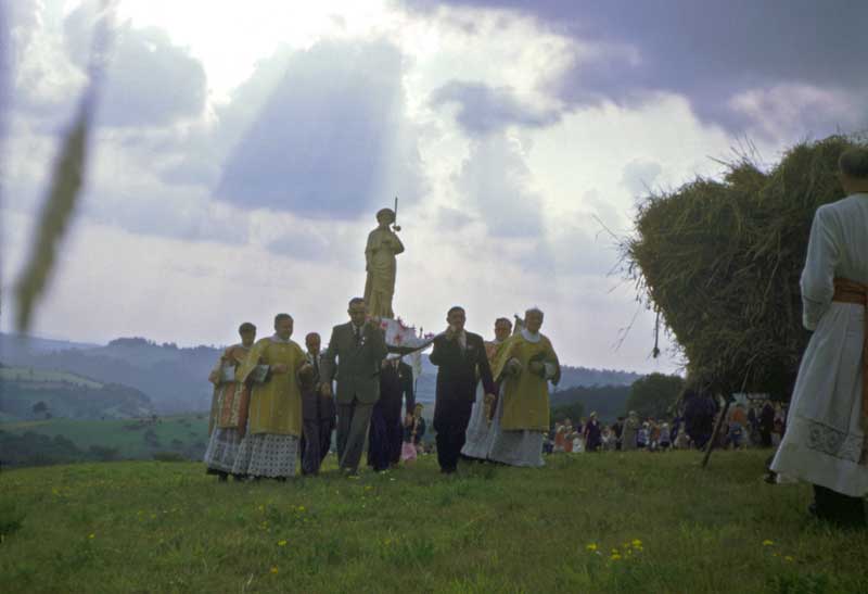 La statue du Saint
