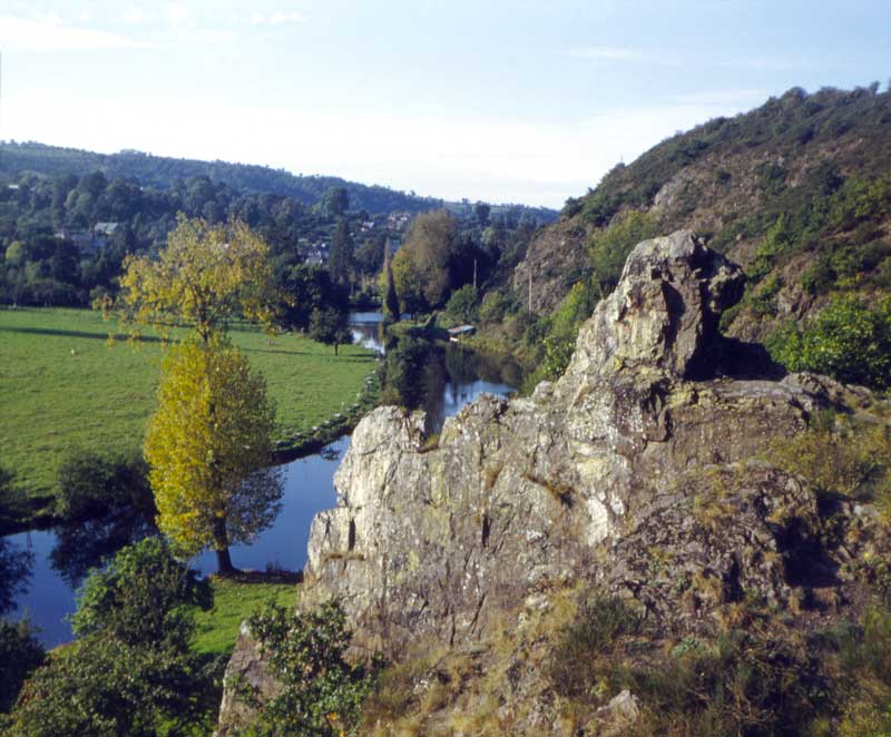 Le Rocher du Lion à l'automne