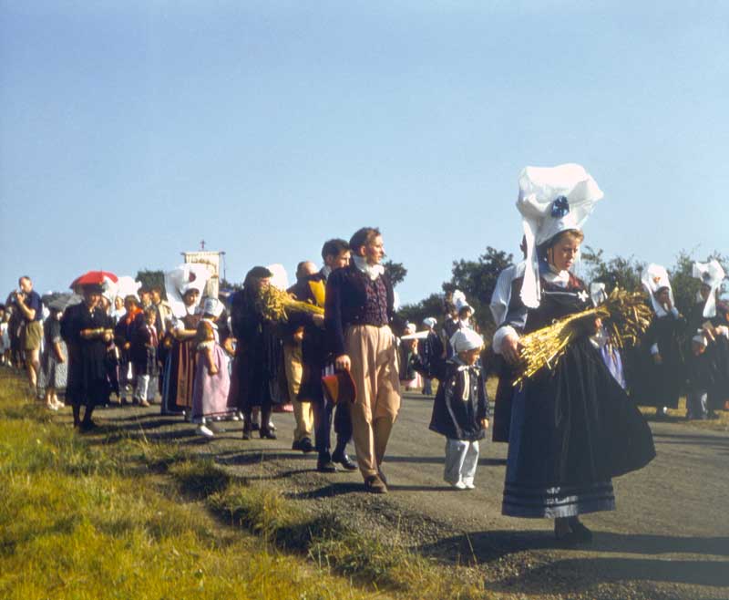 Pardon de Saint-Roch 1955 : la procession